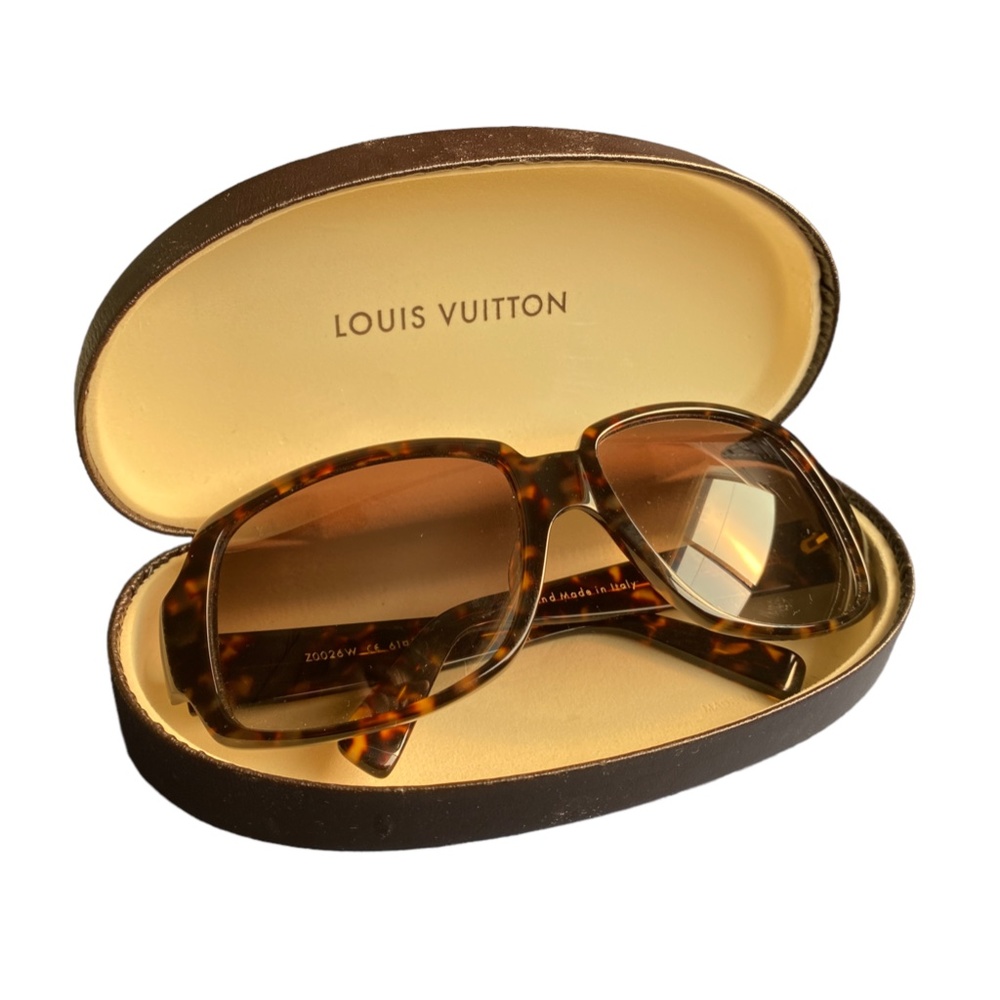 Louis Vuitton Sunglasses Obsession Carre Brown Large Square Rim Monogram
